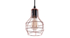 Lampa wisząca Carron miedziana druciana do przedpokoju