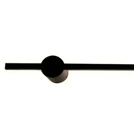 Lampa na ścianę podłużna Troy W90477-90BK Zumaline LED 12W 4000K czarny