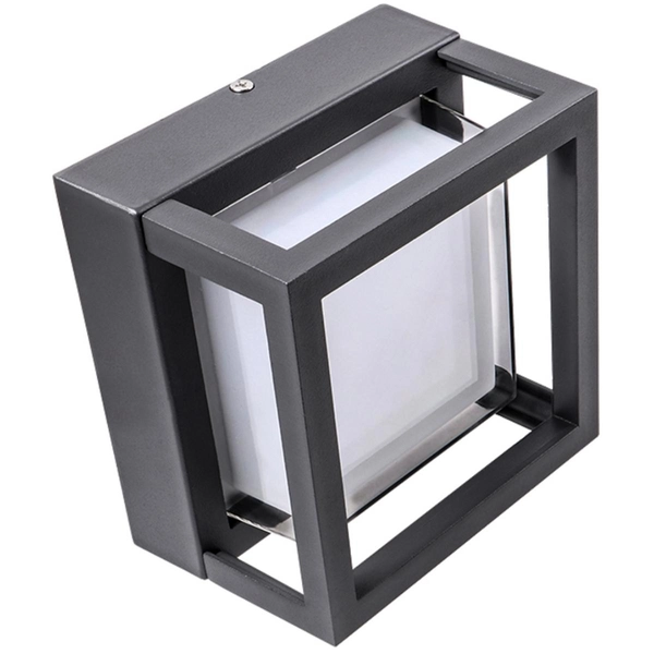 Zewnętrzny kinkiet Kansas 319869 LED 12W ramka czarny