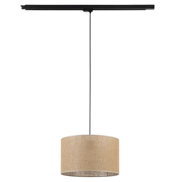 Wisząca lampa trójfazowa do szyn Tracer 10688 abażurowa brązowa