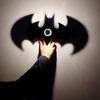 Dziecięca lampa ścienna ORIGAMI-BATMAN2 metalowa nietoperz czarny