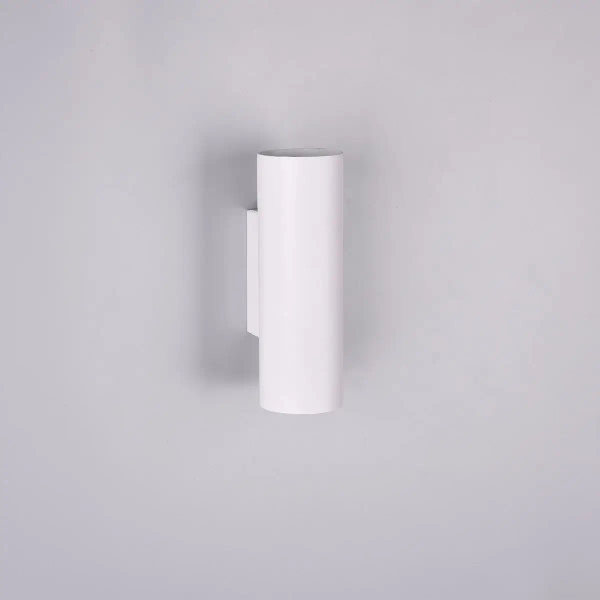 Lampa do minimalistycznych wnętrz MARLEY 212400201 biała tuba 2xGU10