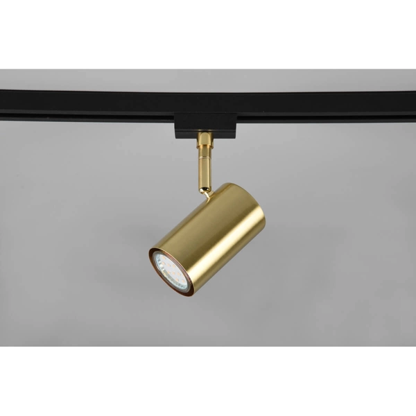 Regulowana tubka dwufazowa Duoline 78240108 sufitowa do szyny złoty