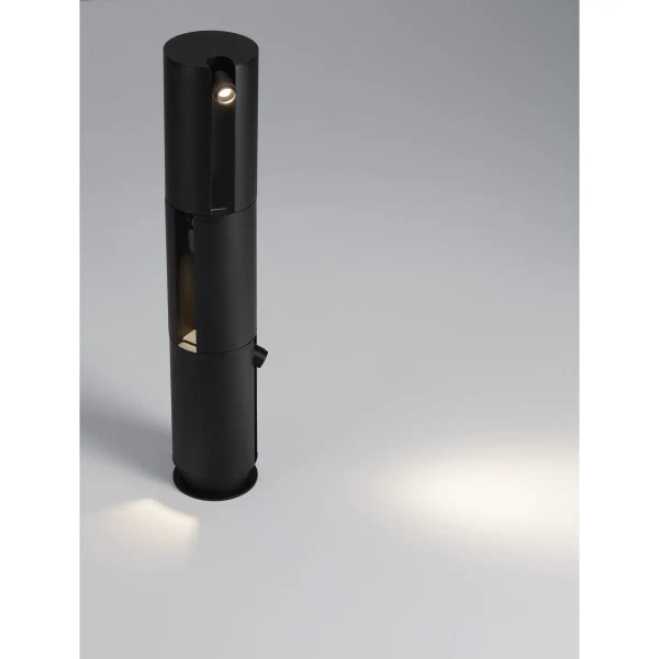 Zewnętrzny słupek stojący SANTELO LE75133 LED 8W 3000K IP65 czarna