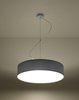 Okrągła lampa podwieszana ARENA 45 SL.0119 Sollux zwis szary