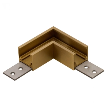 Łącznik narożny do szyn magnetycznych SIGMA TRACK CORNER A AZ7061 złoty