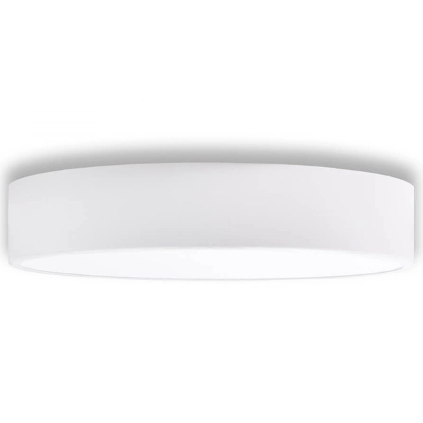 Biały plafon pokojowy 137623620972 okrągły z czujnikiem