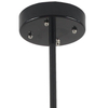 Wisząca lampa tuby Quadro RH115-12P Step LED 72W 3000K biała czarna