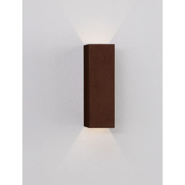 Lampa ścienna góra-dół do ogrodu ISOVIRA LE75225 LED 4W 3000K IP54 rdzawa