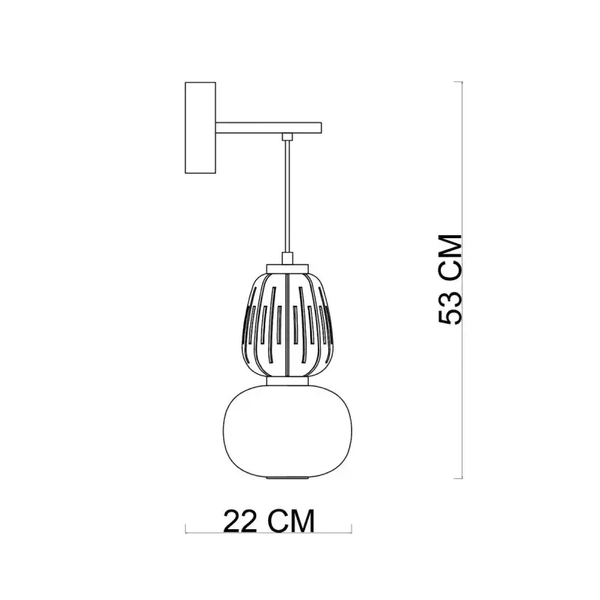 Kinkiet na ścianę Eris WL-98374-18W-CH Italux LED 18W 3000K szkło chrom biały
