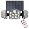 Potrójny naświetlacz Flexi EKO9152 Ekolight LED 20W 6000K solarny IP46 srebrny