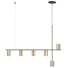 Wisząca lampa reflektory Vendo 33696 Sigma metalowa czarna złota