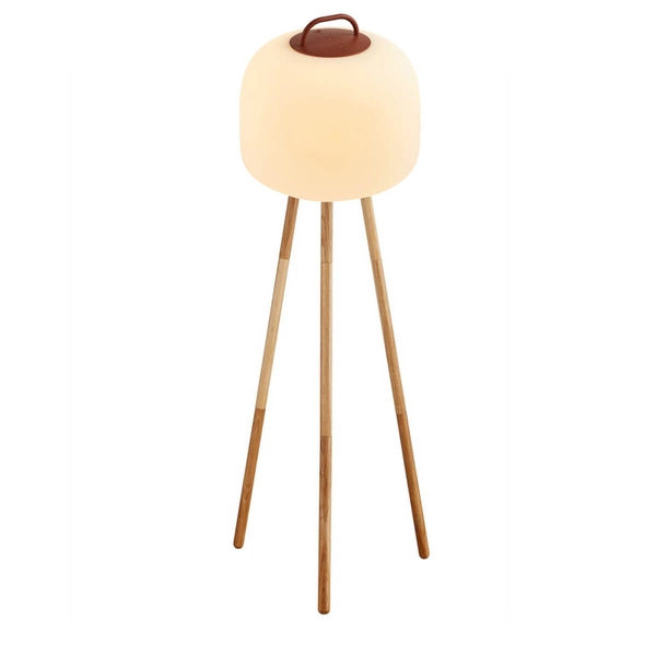 Ogrodowa lampa Kettle 2018013002+2018044014 LED 6,8W 2700K IP65 czerwony brąz