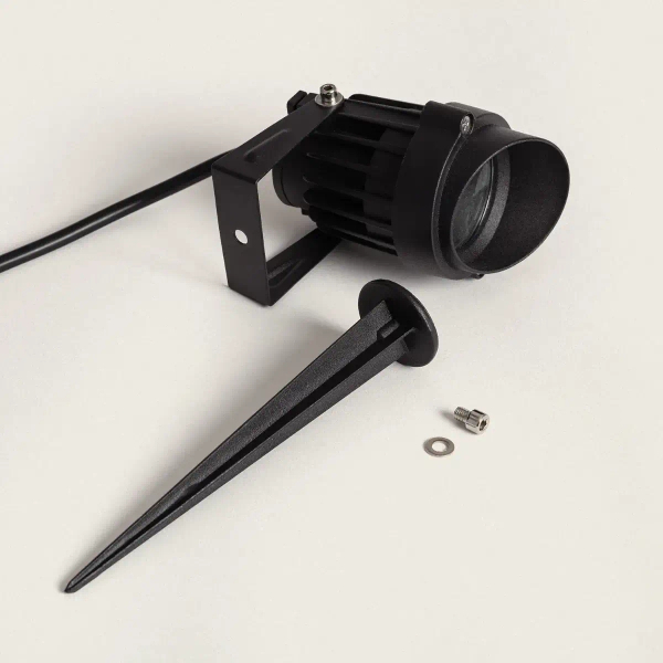 Reflektor ogrodowy Gardena Clasica ABR-RZL-7W LED 7W 3000K IP65 czarny