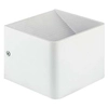 Kinkiet LAMPA ścienna RACA LED 5W 4000K 00023 Ideus przyścienna OPRAWA metalowa kostka cube biała