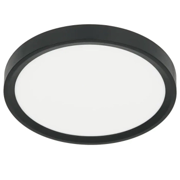 Minimalistyczny plafon MAQ ML0438 LED 18W 3000-6500K IP40 do jadalni czarny