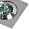 Zewnętrzna lampa podtynkowa Pablo kwadratowa IP54 aluminium