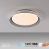 Salonowa lampa sufitowa Sati 14368-15 Just Light LED 19,5W 3000K szara