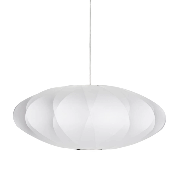 Eliptyczna lampa wisząca SILK ST-2334-60 Step elipsa zwis biały