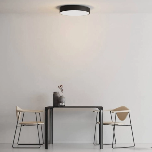 Okrągła lampa sufitowa Sovana AZ2726 LED 50W 3000-6500K czarna