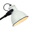 Stojąca LAMPA stołowa ZUMBA 41-72085 Candellux metalowa LAMPKA biurkowa regulowany reflektorek biały czarny