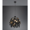 Wisząca lampa Leavy R10461932 RL Light dekoracyjna liście czarna