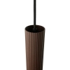 Wisząca lampa tuba Vico 2412103018 nad stół brązowa
