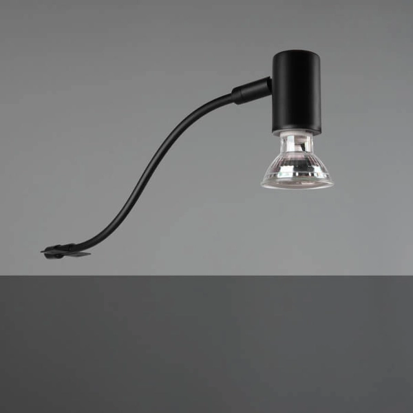 Lampa ścienna do łazienki VESNOW DL132283400 metalowa IP44 czarna