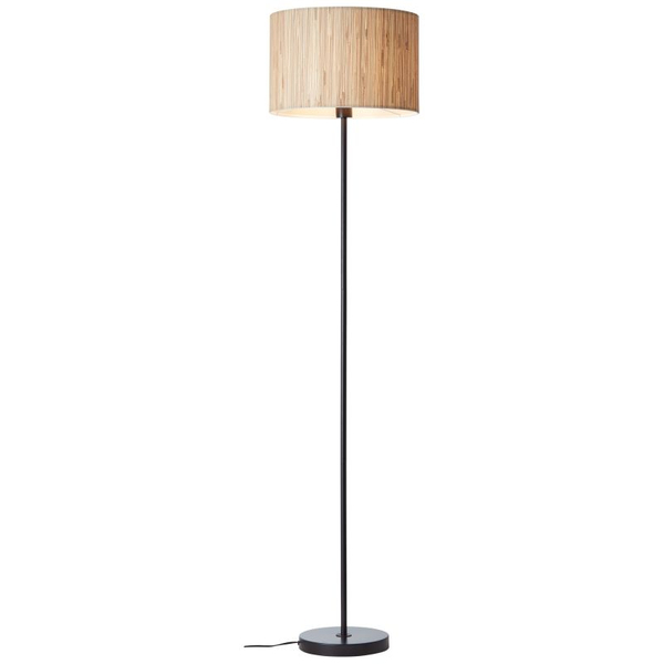 Podłogowa lampa boho Wimea 93108/76 trawa morska czarna beż