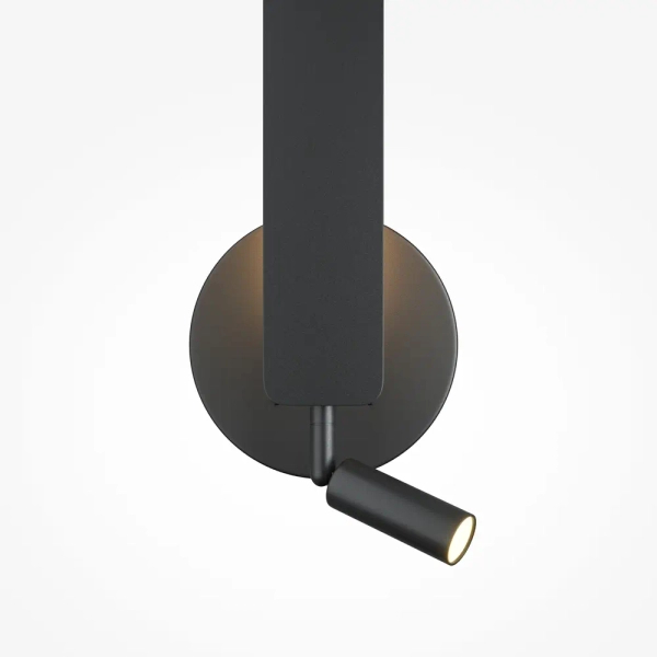 Regulowany kinkiet naścienny Combo MOD214WL-L8B3K1 czarny