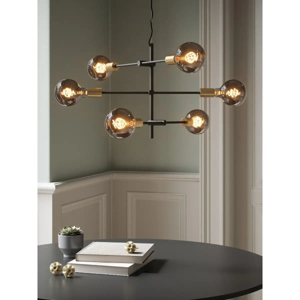 Kulista żarówka Deco 2080192747 E27 4,5W 140lm 1800K przydymiony