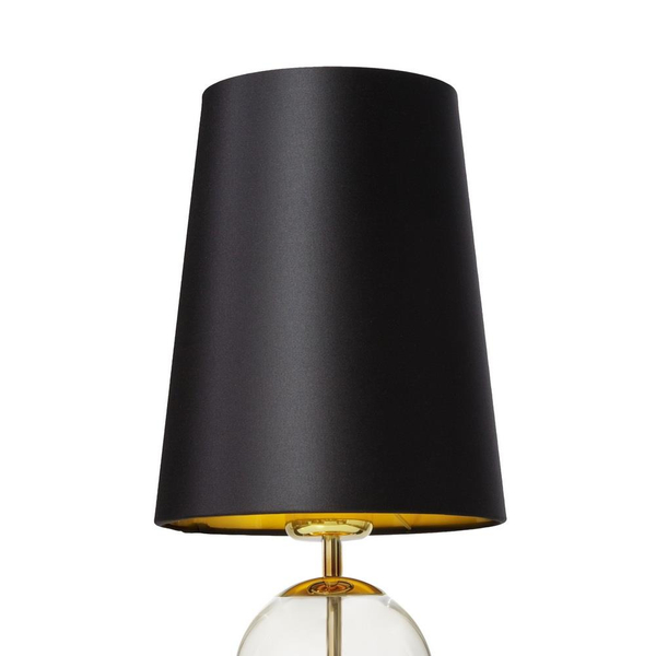 Nowoczesna lampa stołowa COCO 41092102 czarna lampka nocna czarna