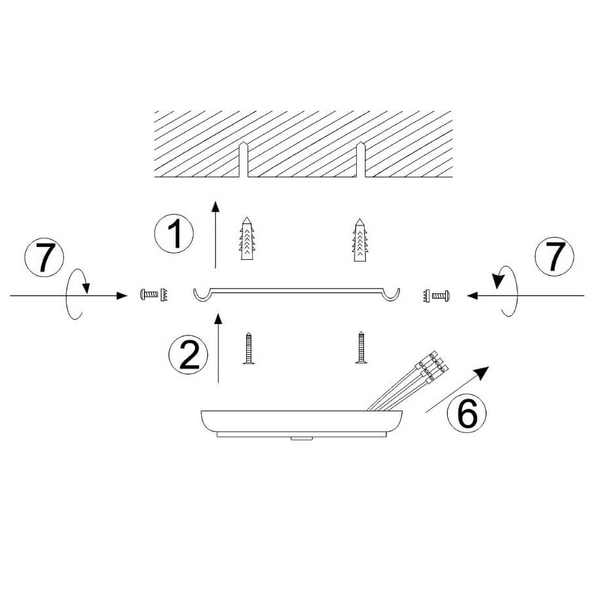 Lampa na ściane Obi 70335 Endon klasyczna len półokrągłą beżowy