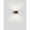 Elewacyjna ścienna lampa DALUNIA LE75207 LED 11W 3000K IP54 rdzawa