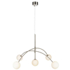 LAMPA wisząca HEAVEN 107559 Markslojd metalowa OPRAWA szklane kule balls zwis stal biały