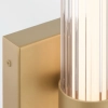 Kinkiet rurka Fayton QN-FAYTON-S-BG LED 14W 3000K IP44 do łazienki złoty