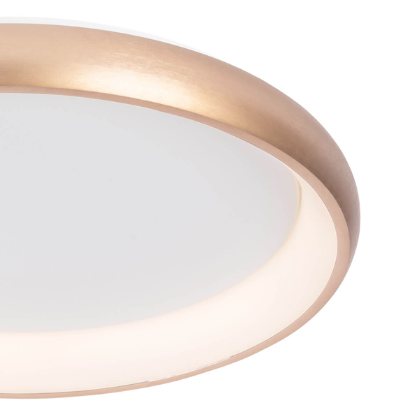 Lampa z pilotem sufitowa Antonio AZ5073 LED 50W 3000-6500K ring złota