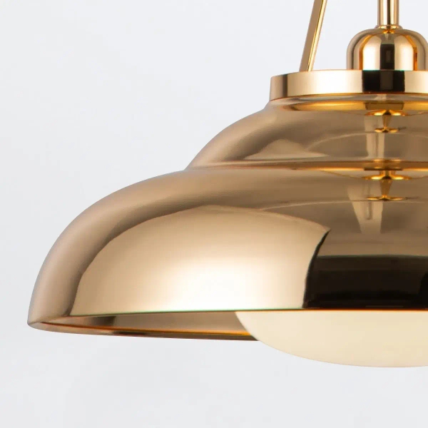 Industrialna lampa wisząca Palmetto QN-PALMETTO-PM-PB regulowany mosiądz