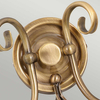Kinkiet świecznikowy Artisan ART2-AGD-BRASS Elstead klasyczny mosiądz