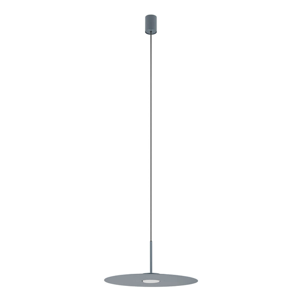 Wisząca lampa nad wyspę hat Simone 11414 Nowodvorski kuchenna szary błękit
