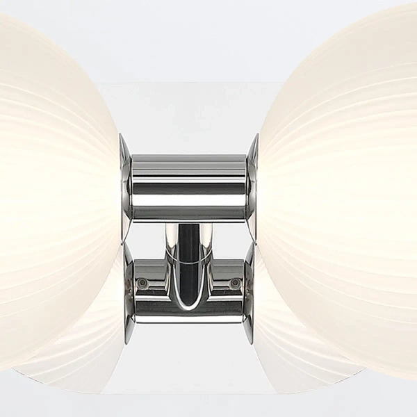 Szklana lampa ścienna Palmas QN-PALMAS-2W-PN LED 18W 3000K IP44 biała