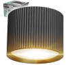 Metalowa lampa sufitowa GISELE CGGISELEBK tuba czarna