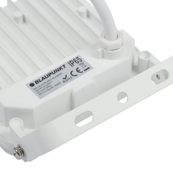 Elewacyjna lampa STRONGBEAM NLS20NW metalowa LED 20W 4000K IP65 biała
