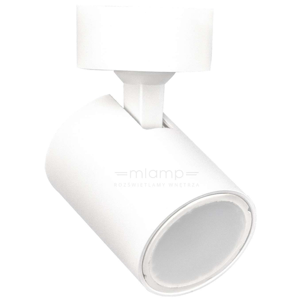 Spot LAMPA sufitowa SNOW LP-731/1W WH Light Prestige regulowana OPRAWA reflektorek metalowa tuba biała