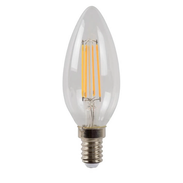 Świecznikowa żarówka Led Bulb 49023/04/60 Lucide E14 4W 2700K 320lm przezroczysta