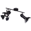 Regulowana lampa sufitowa retro EGON 54650-2B czarny