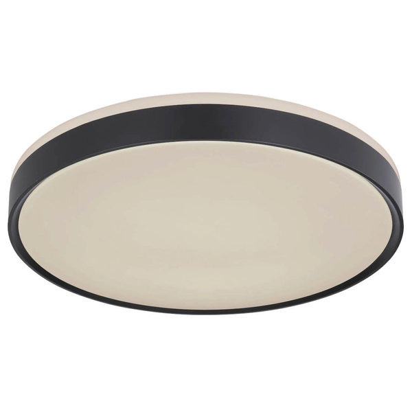 Salonowa LAMPA sufitowa SONNY 41587-24 Globo metalowa LED 24W 3000K - 6000K plafon czarny