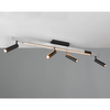 Lampa sufitowa ZENO 648310505 LED 12W+22W 2700-6500K rozsuwalna srebrna