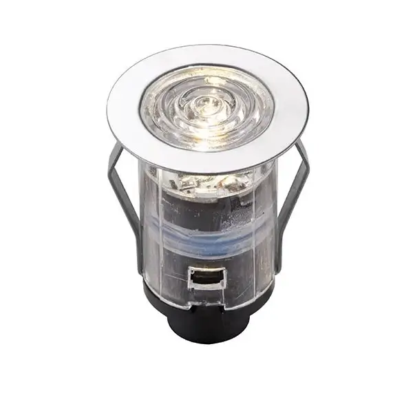 Okrągłe oczko łazienkowe IKON 94430 LED 0,75W 3000-4000K IP67 przezroczyste