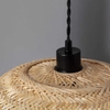 Ekologiczna lampa wisząca kula Boho ABR-NLW28-BH-E27 Abruzzo bambus naturalny